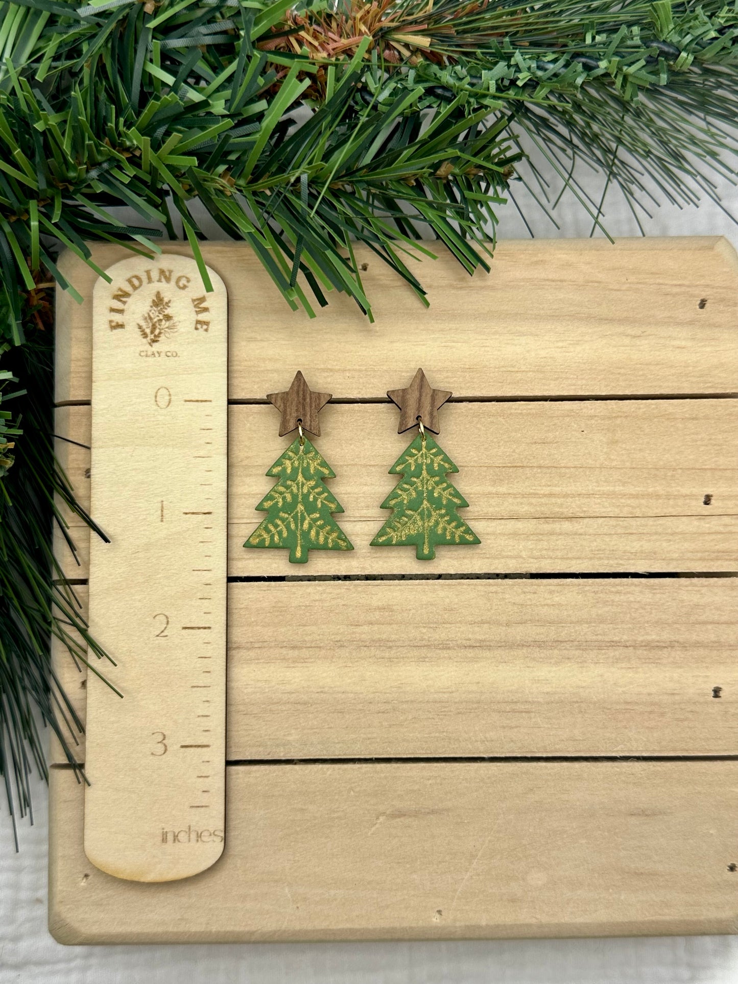 Embossed Christmas Tree
