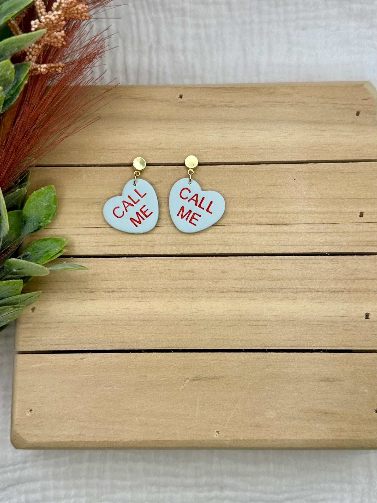 Conversation Heart Earrings