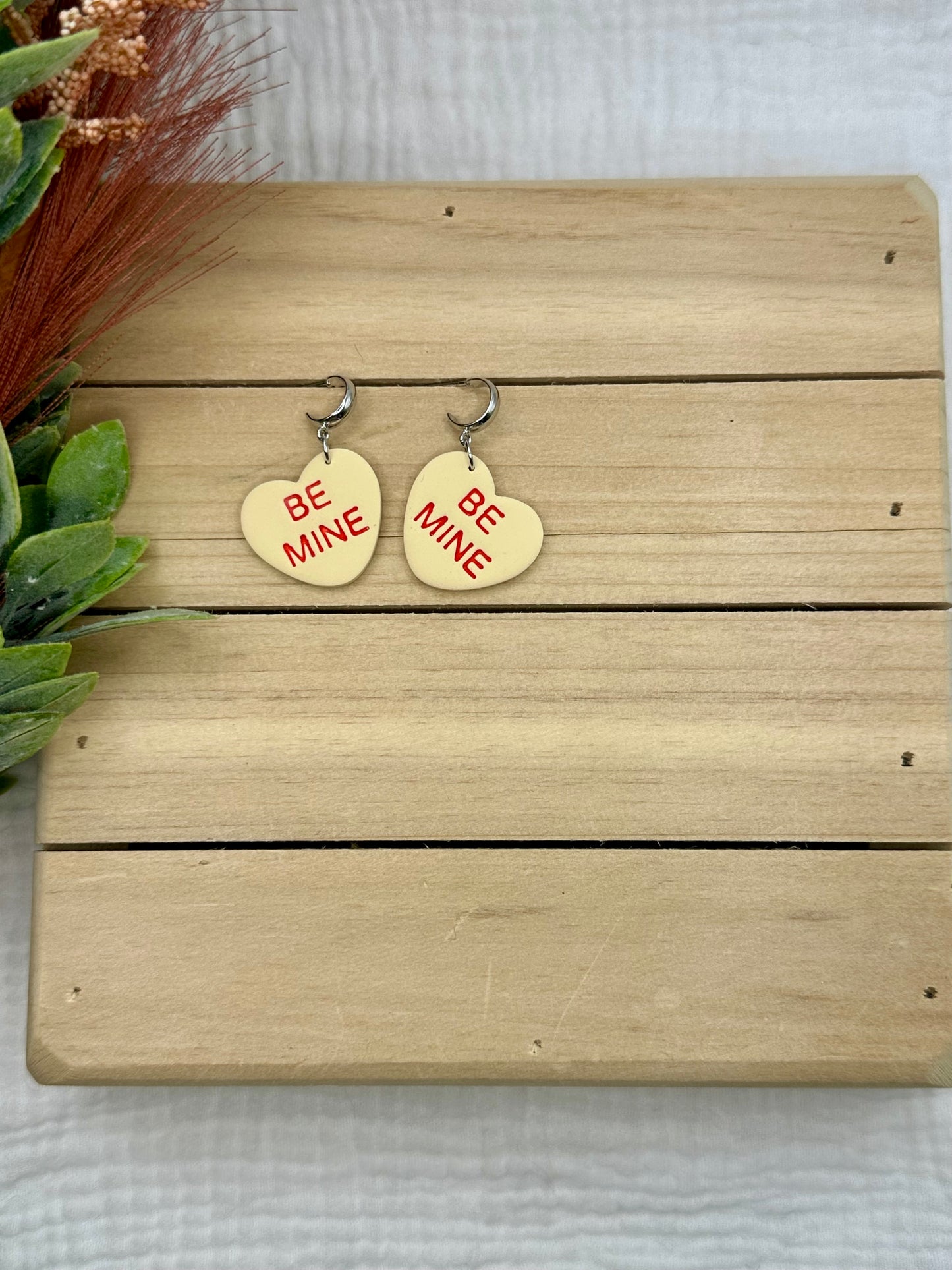 Conversation Heart Earrings