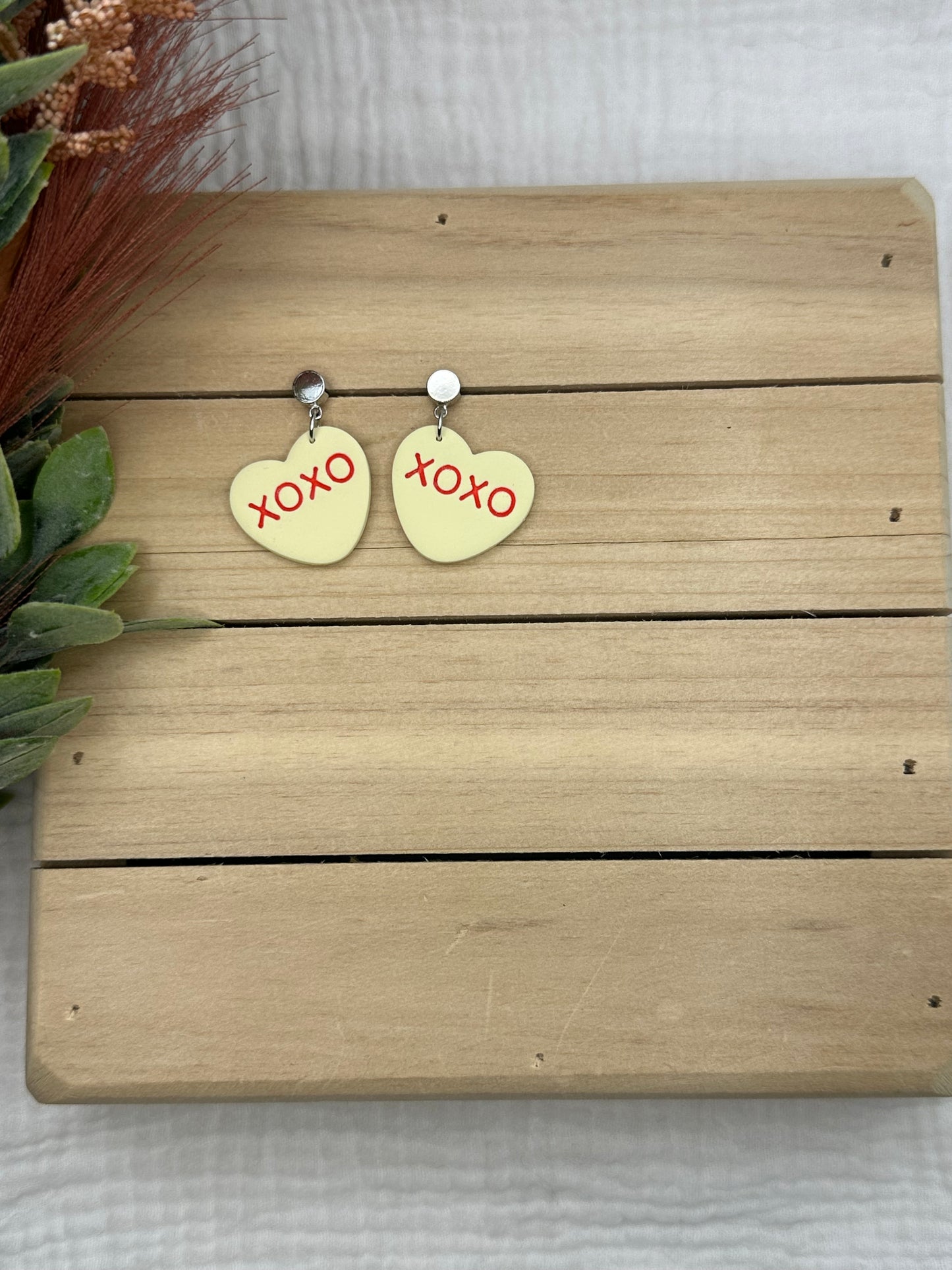 Conversation Heart Earrings