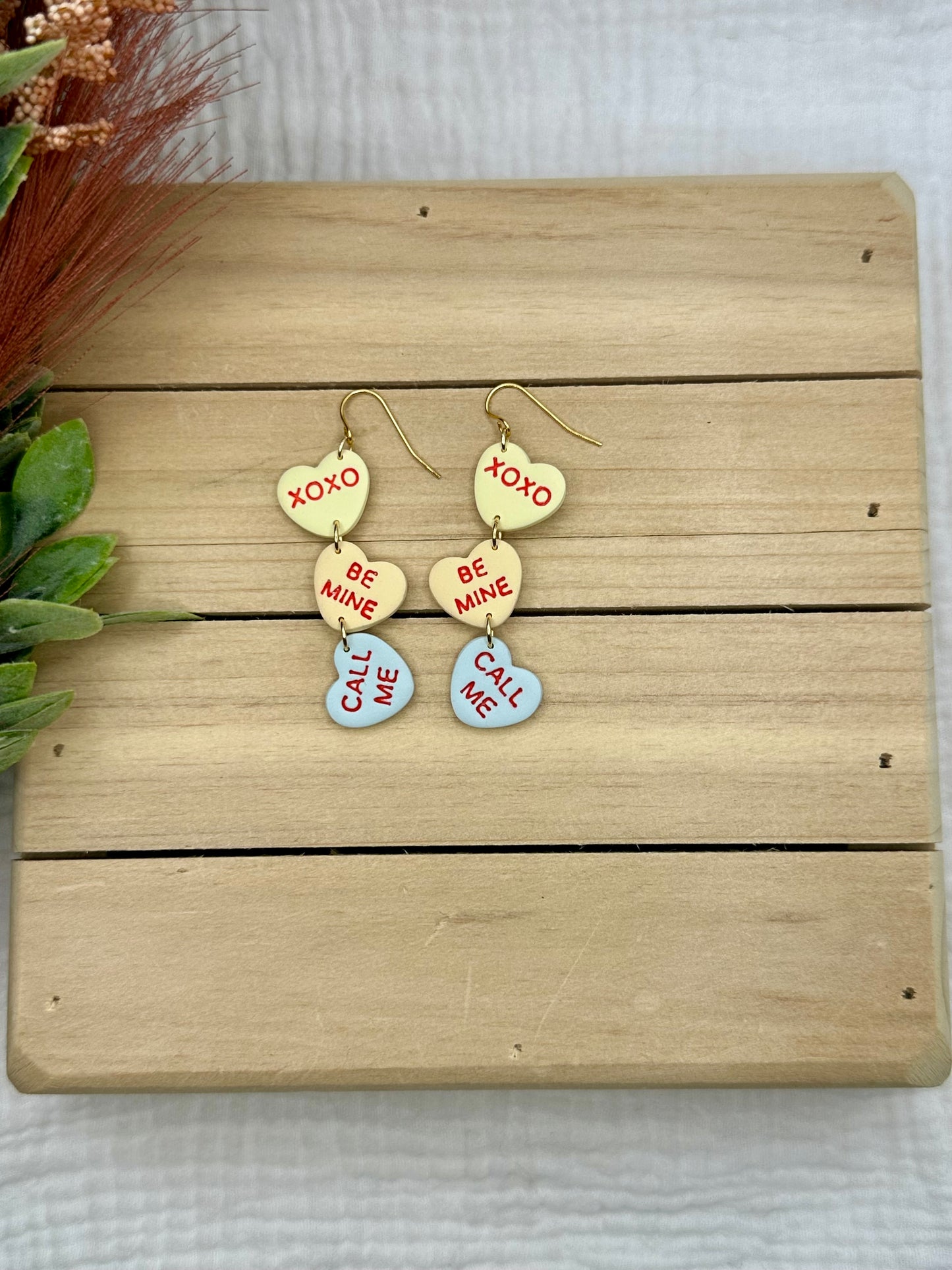 Conversation Heart Earrings
