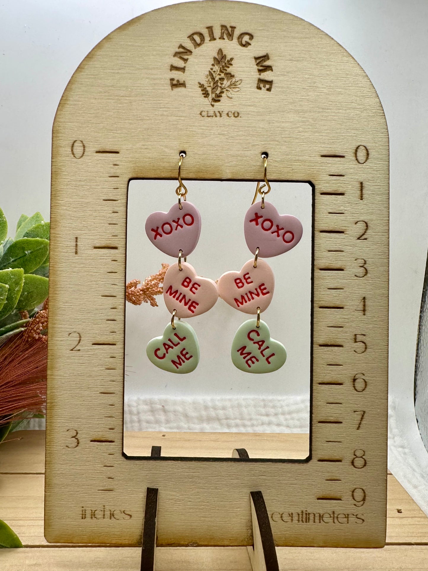 Conversation Heart Earrings