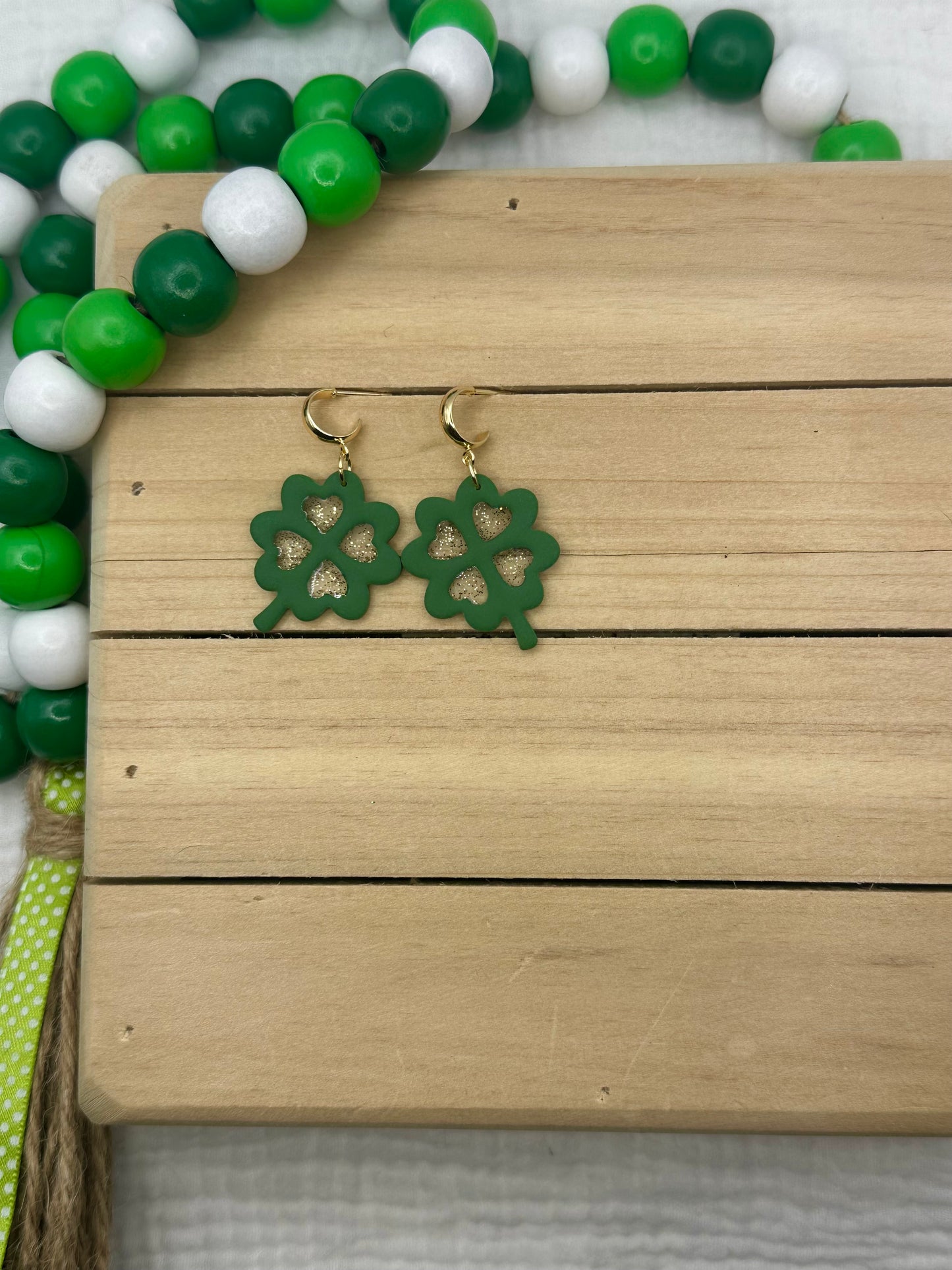 Lucky Clover Dangles