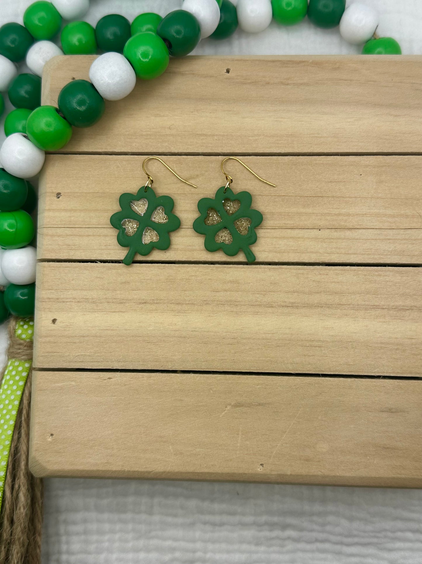 Lucky Clover Dangles