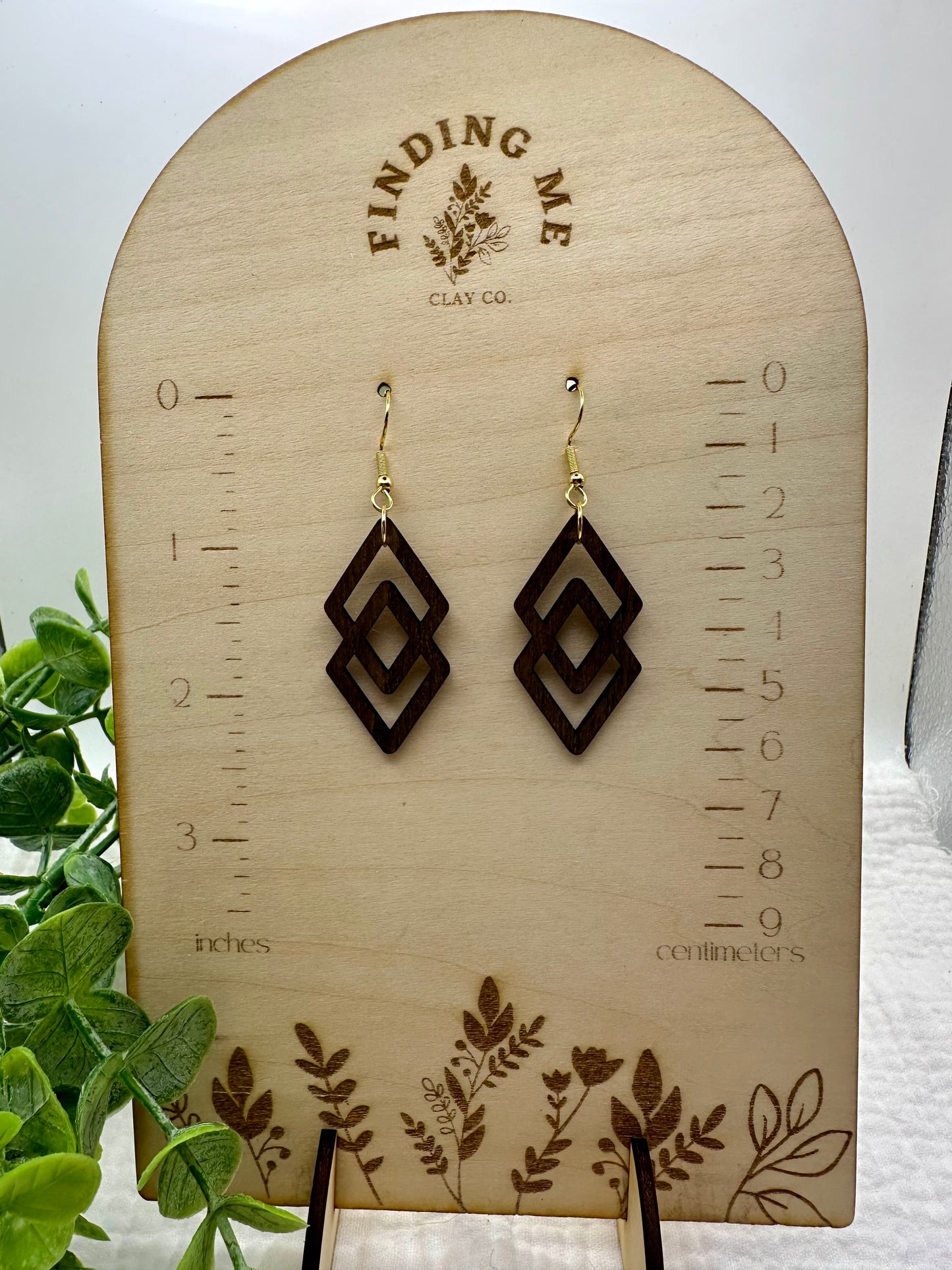 Wooden Earrings
