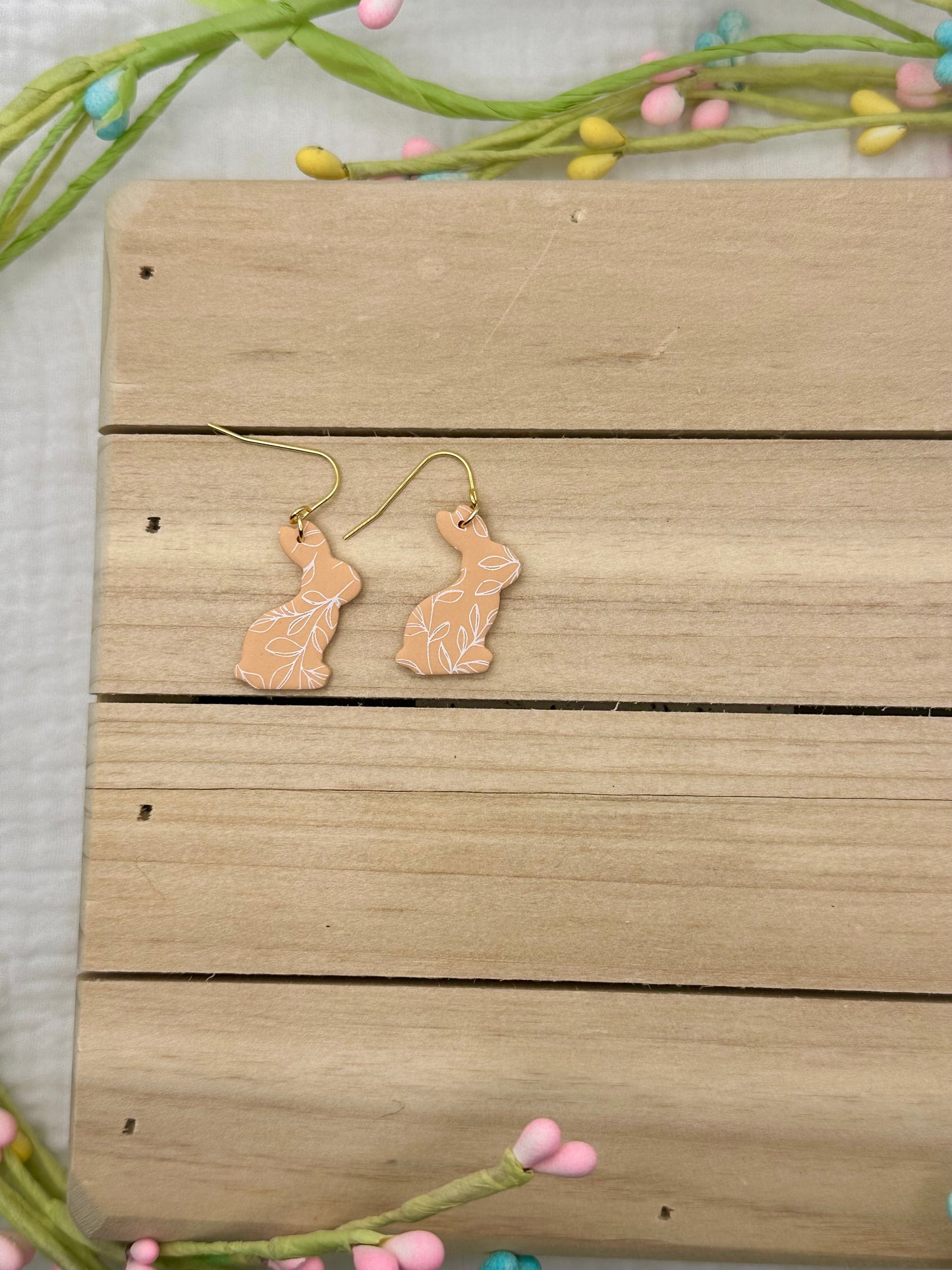 Leaf Bunny Silhouette