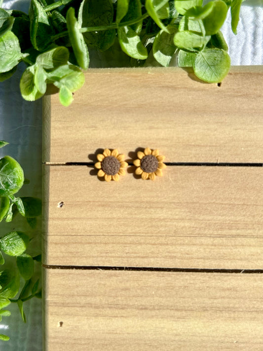 Sunflower Studs
