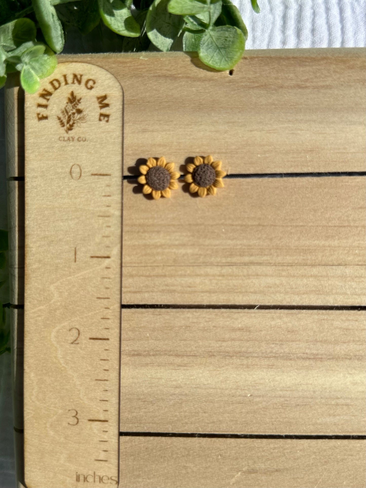 Sunflower Studs