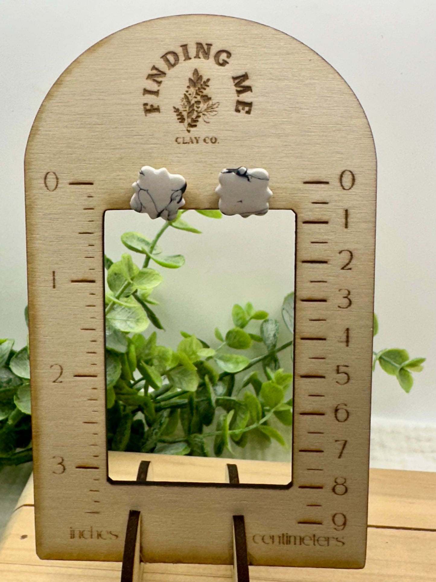 White Howlite Dangles