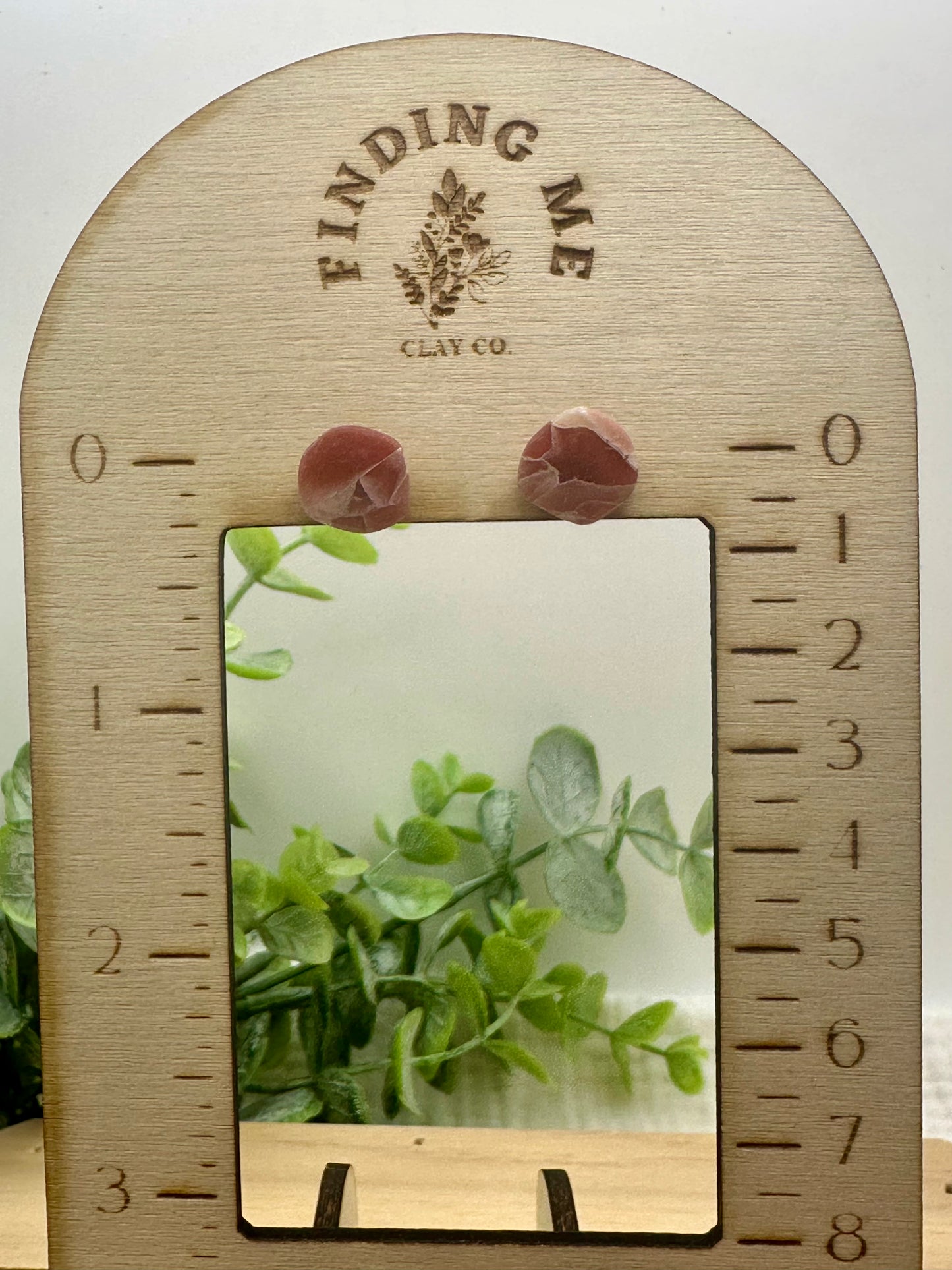 Plum Marbled Dangles