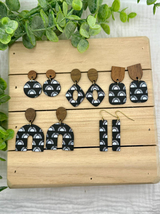 Black Sun Burst Collection