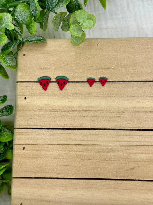 Watermelon Slice Stud
