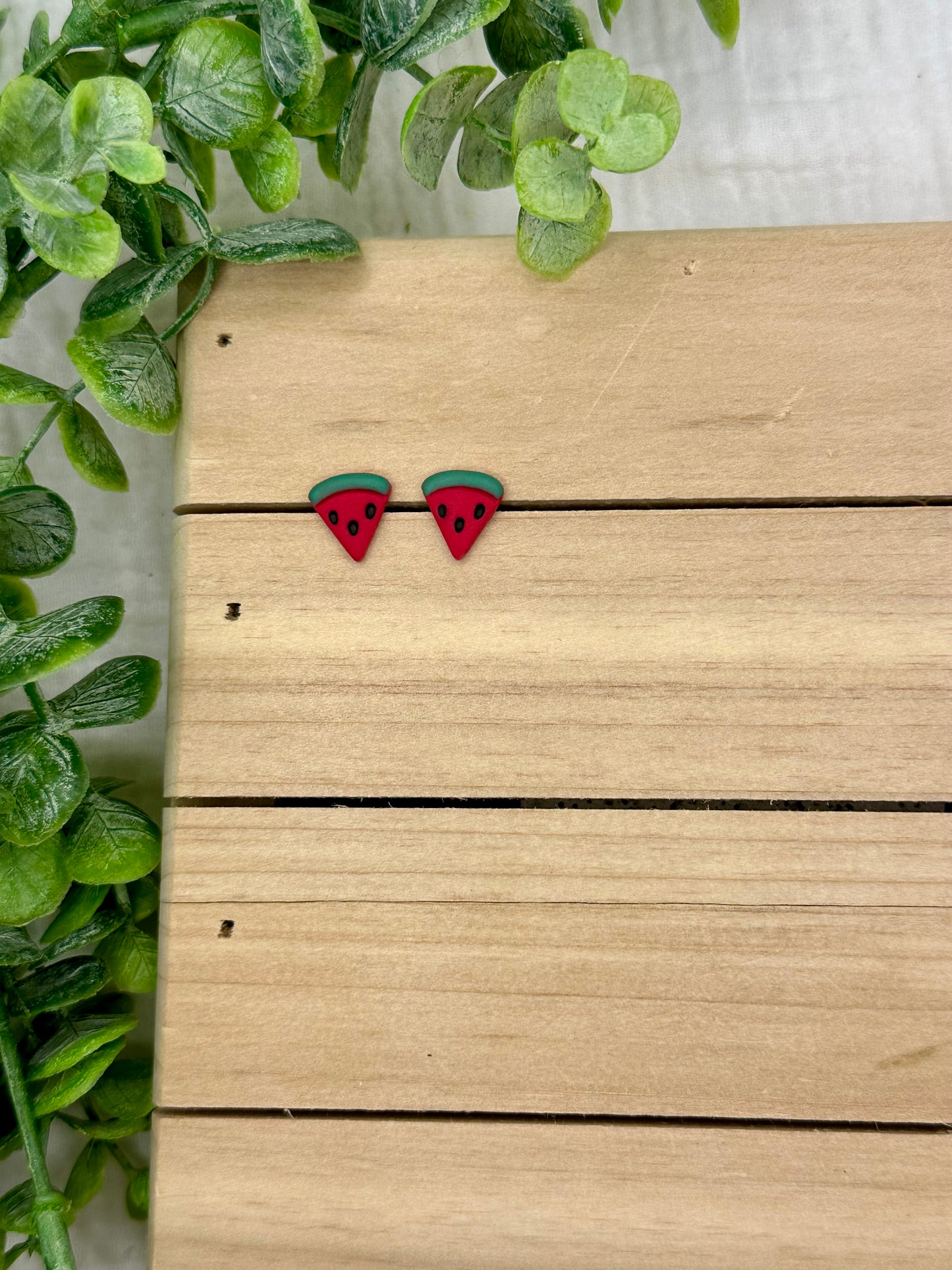 Watermelon Slice Stud