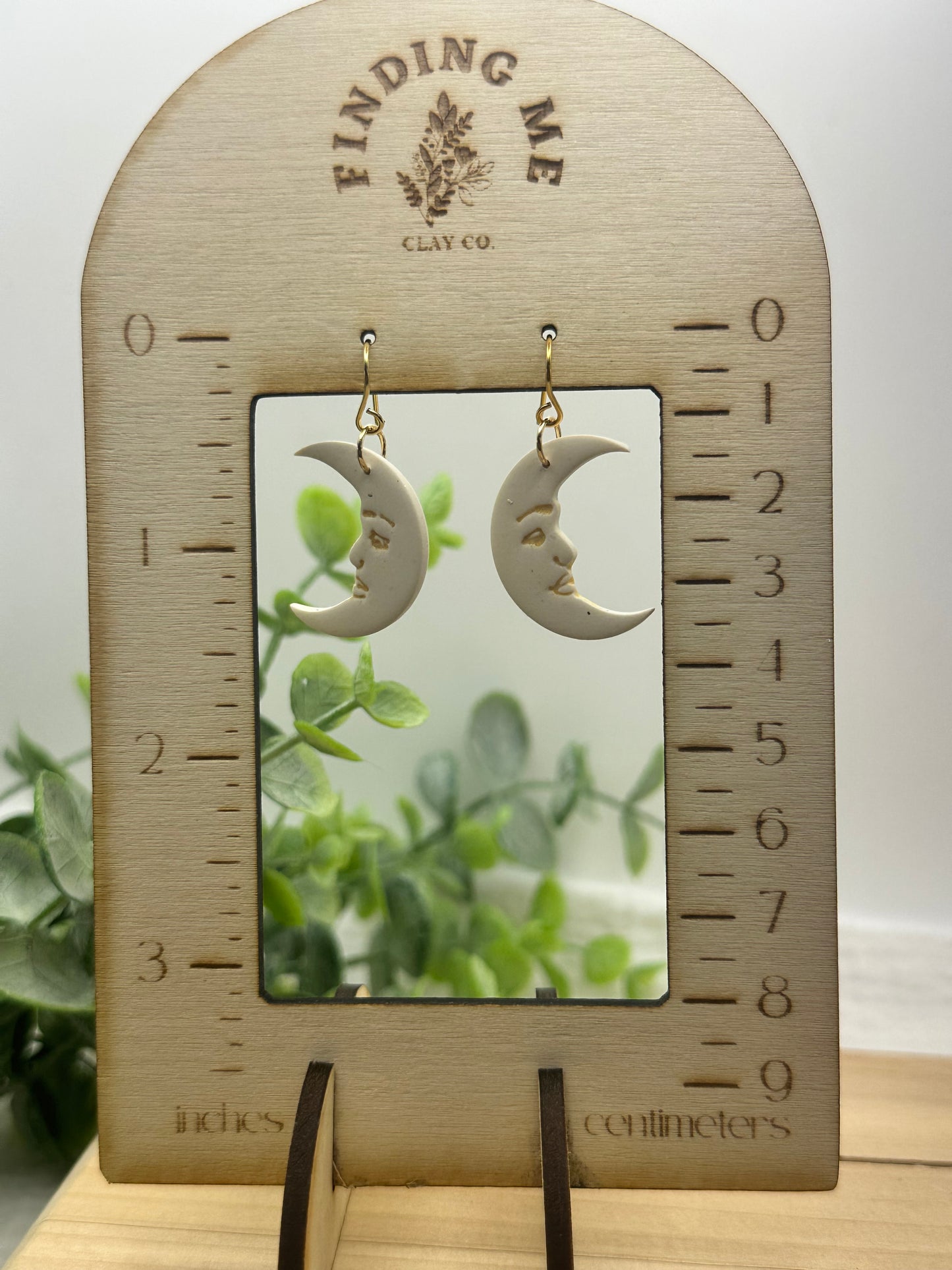 Celestial Moon Dangles