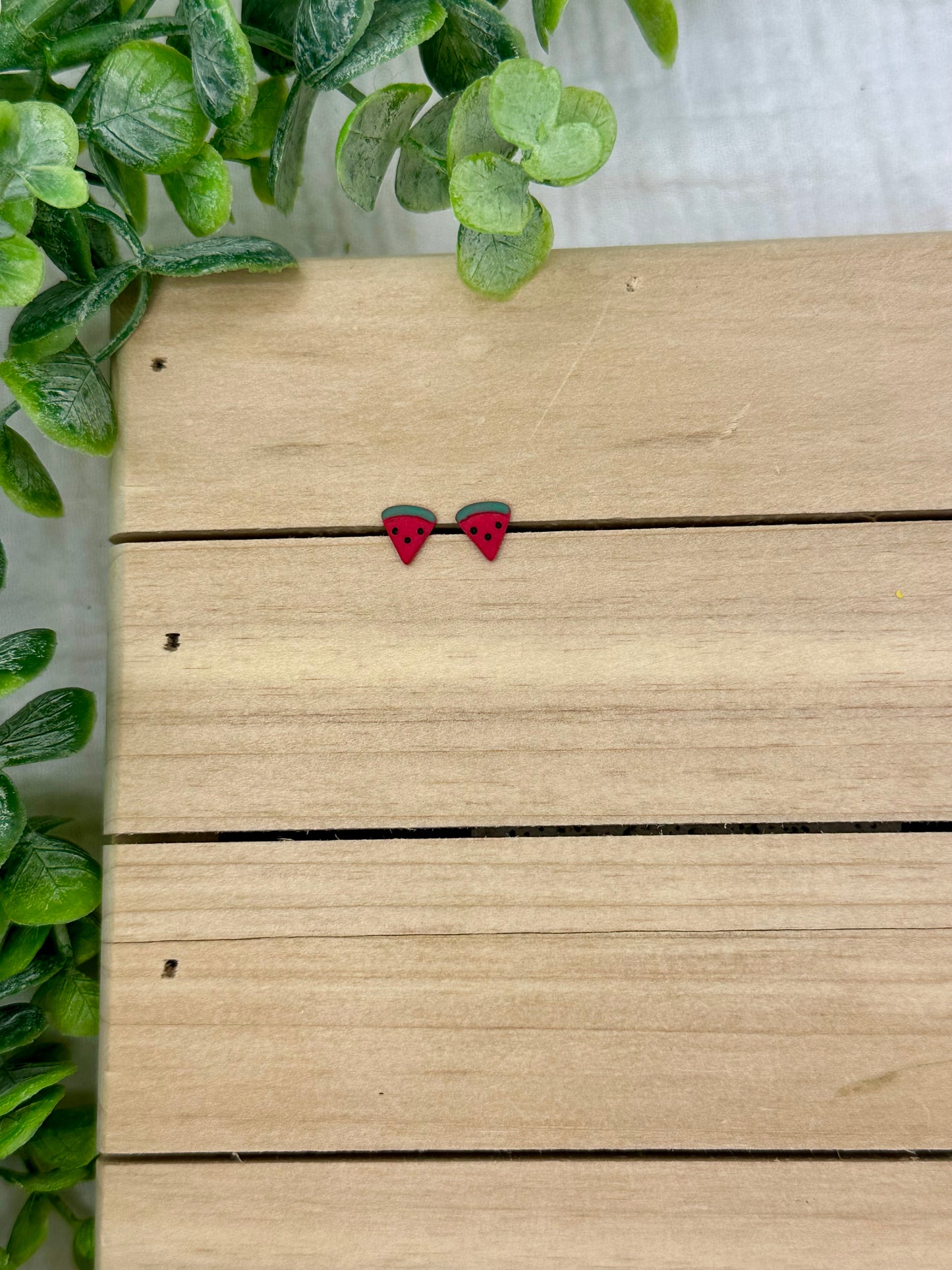 Watermelon Slice Stud