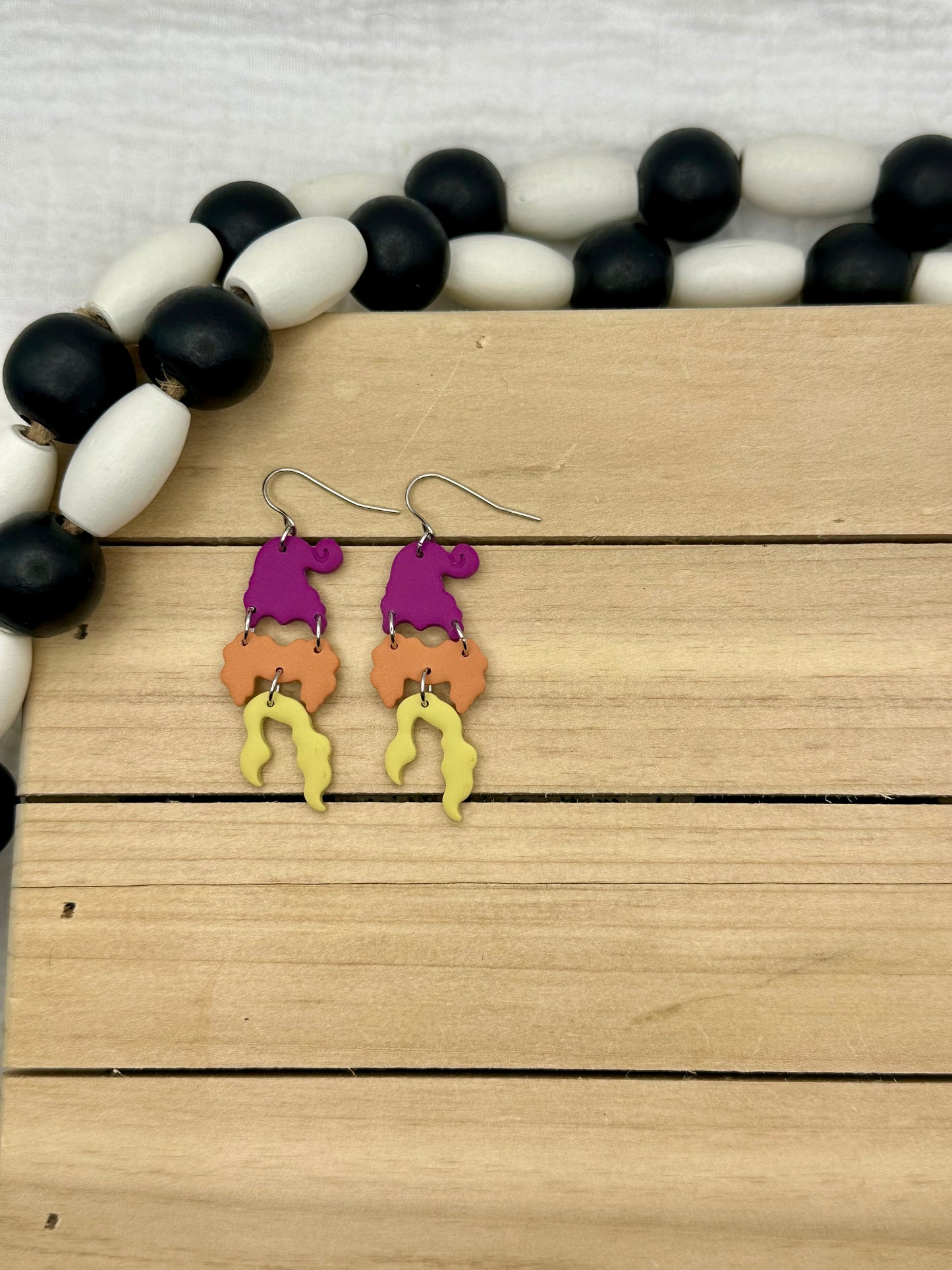 Stacked Witches Hair Dangle