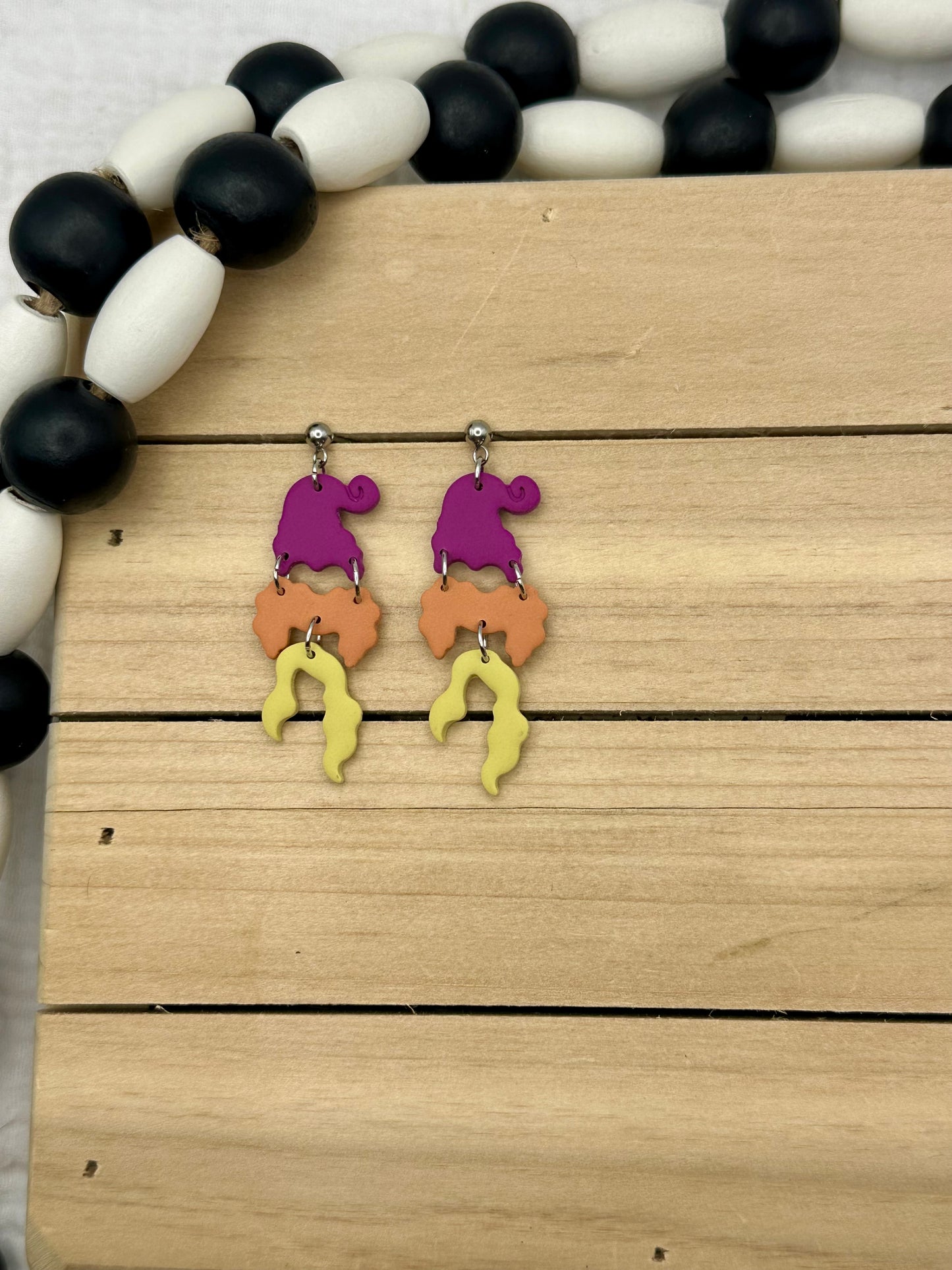 Stacked Witches Hair Dangle
