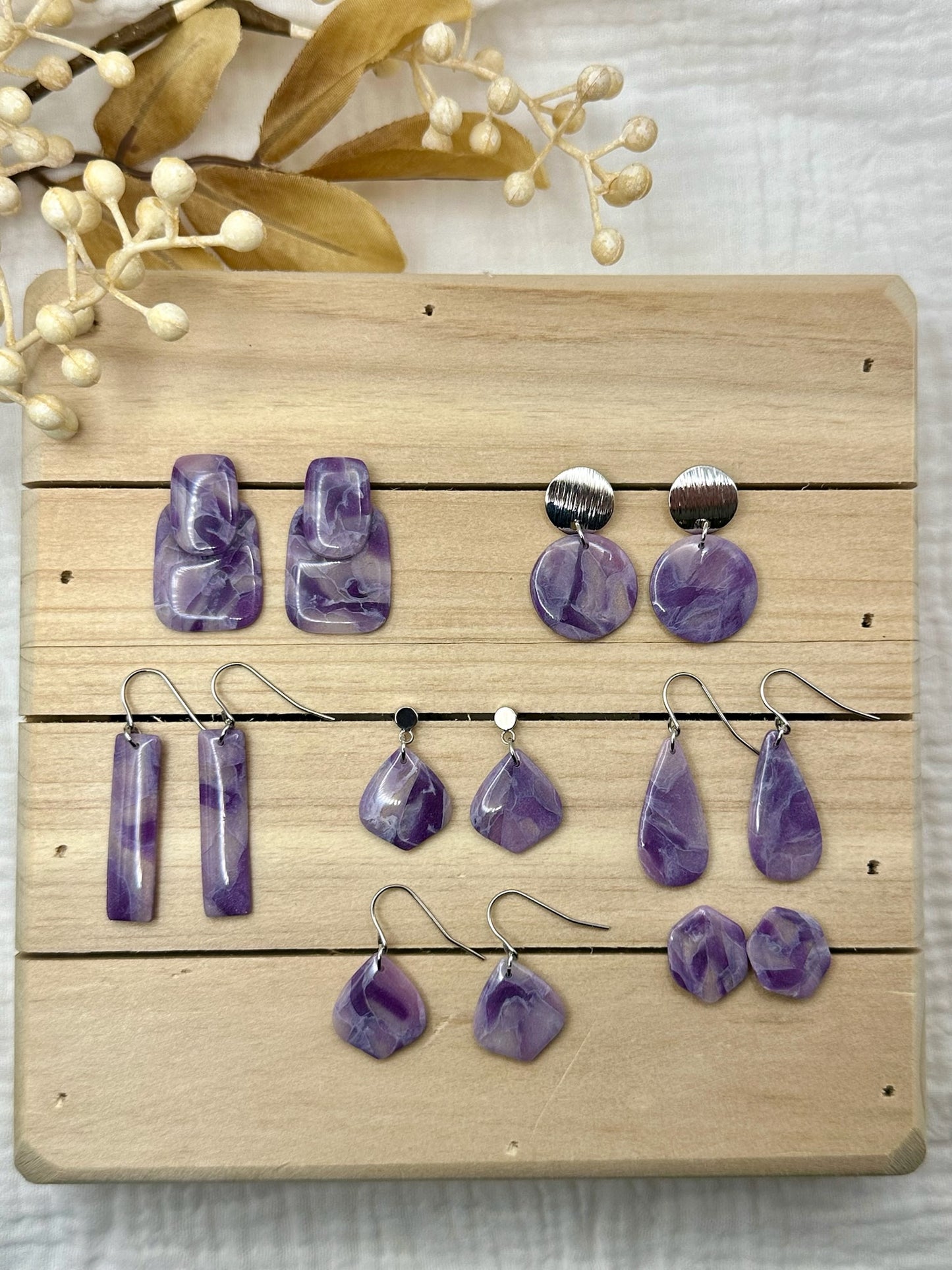 Purple Marble Collection