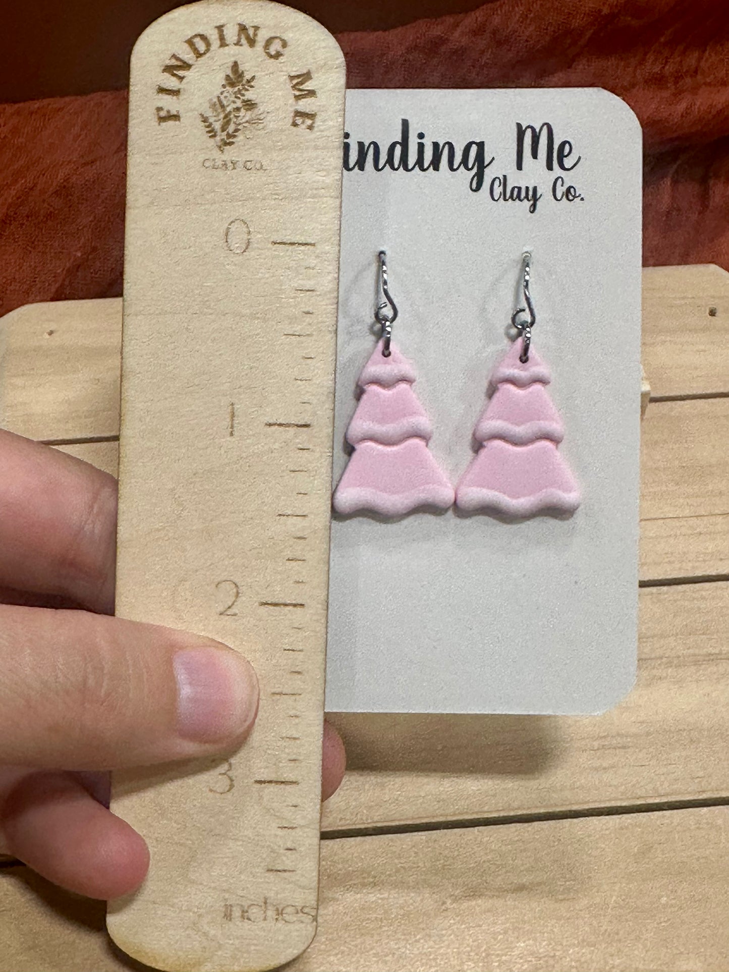 Pink Christmas trees