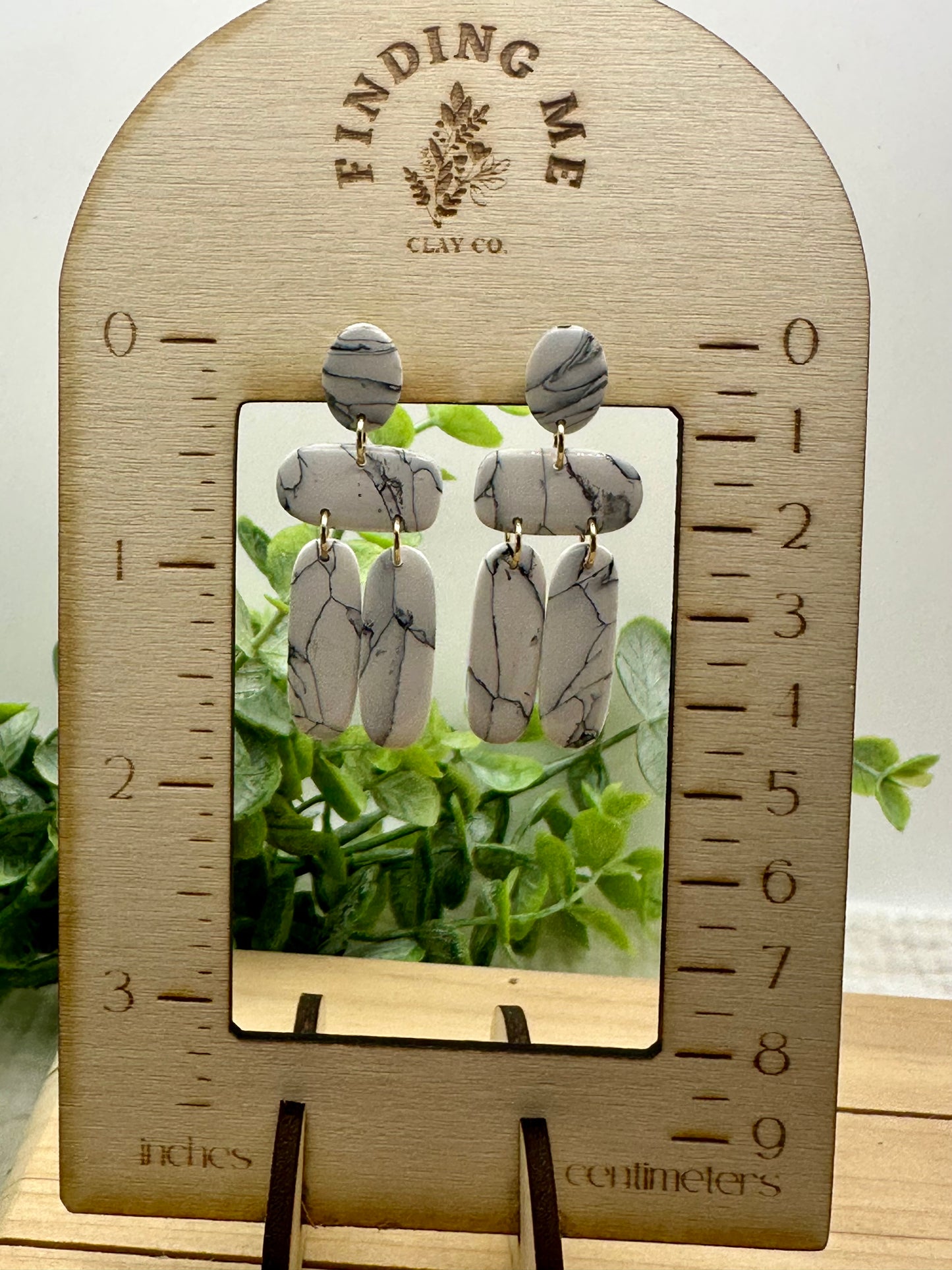 White Howlite Dangles