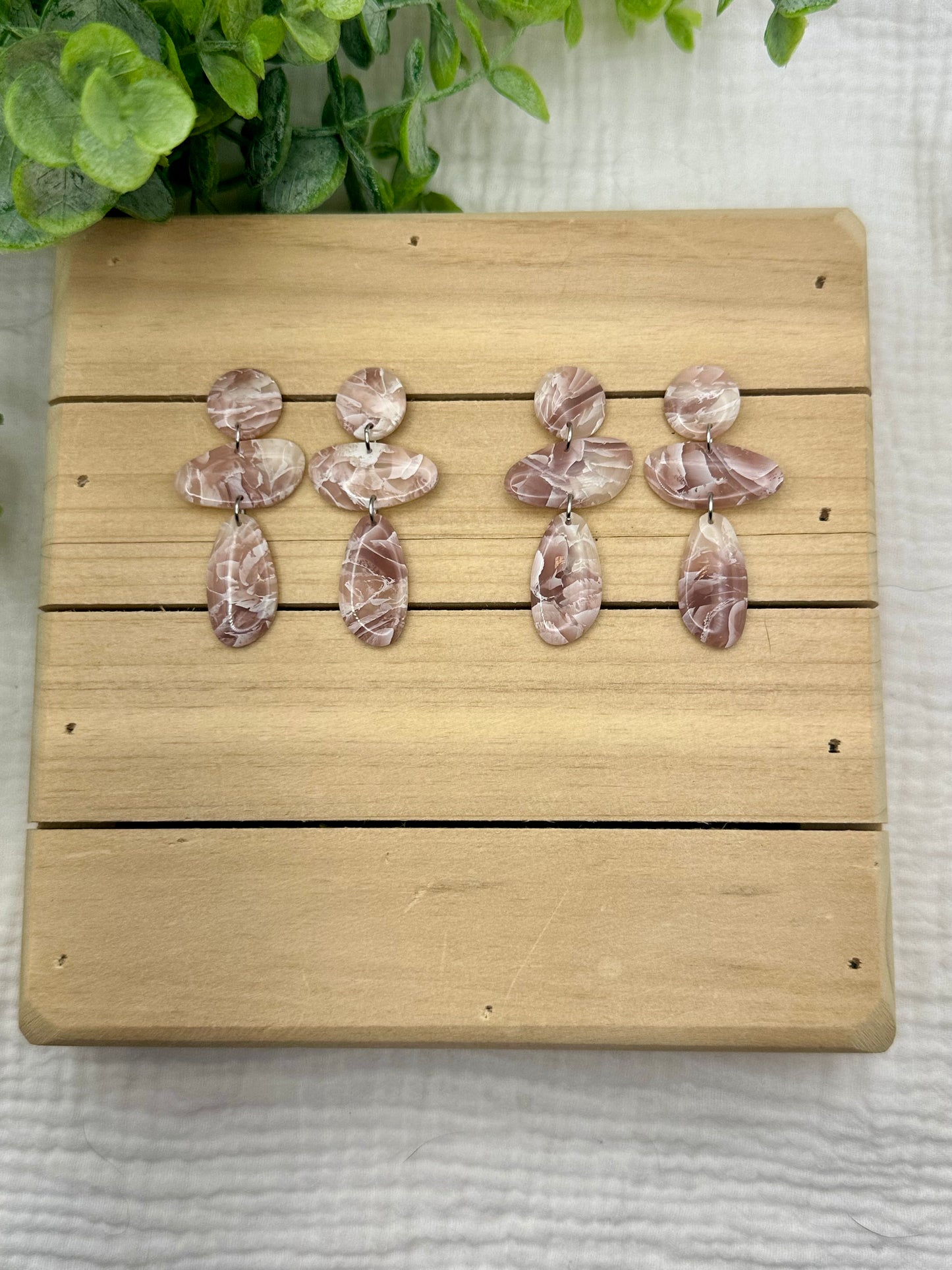 Muted Purple Marbled Collection