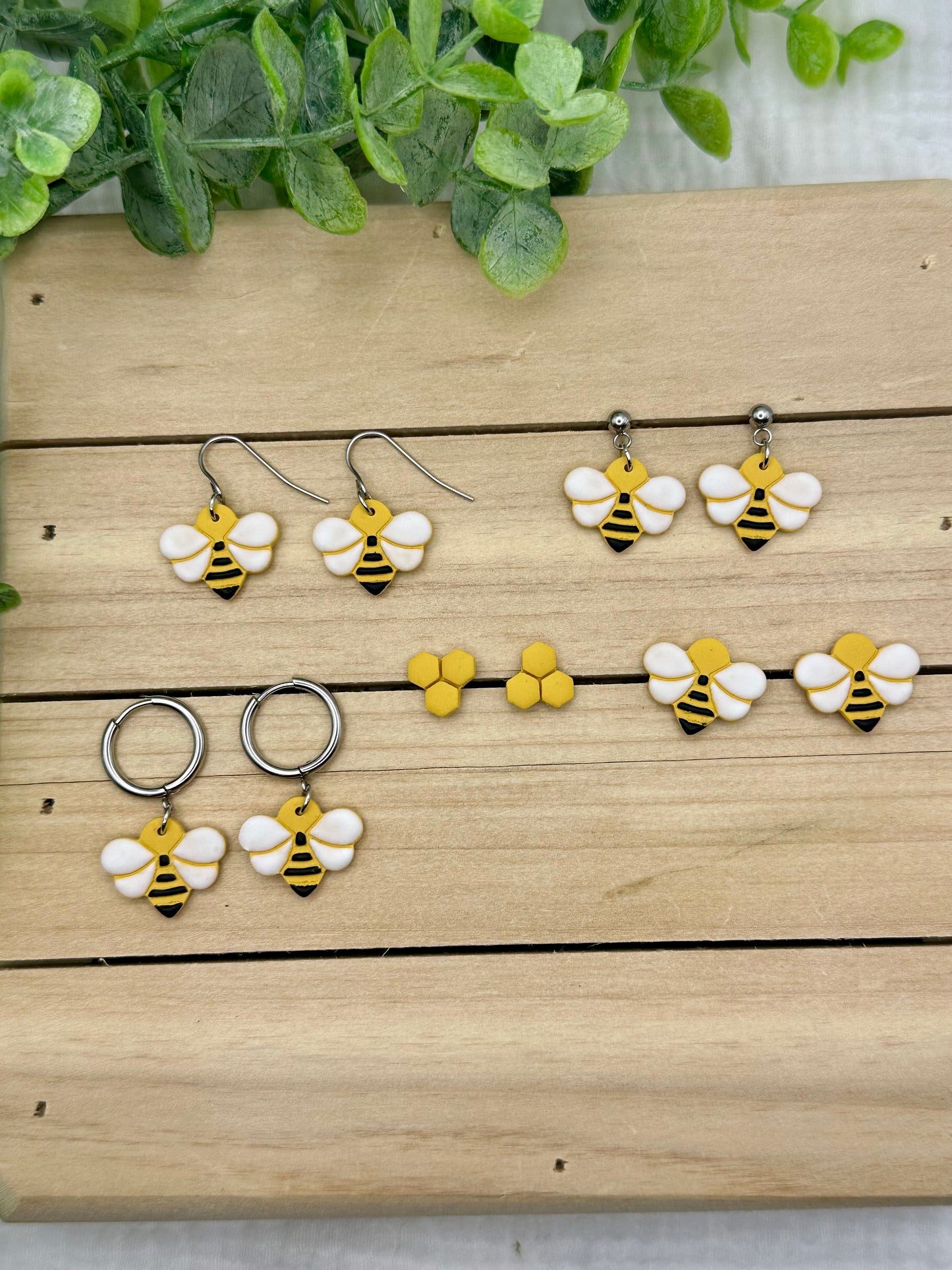 Bumble Bee Earrings