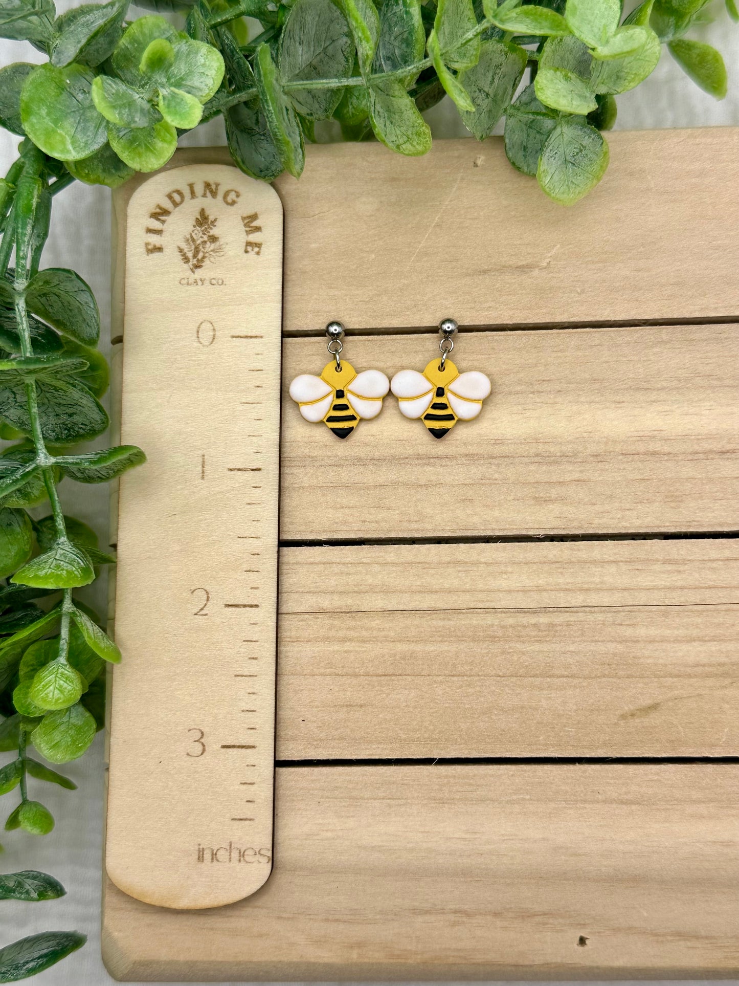 Bumble Bee Earrings