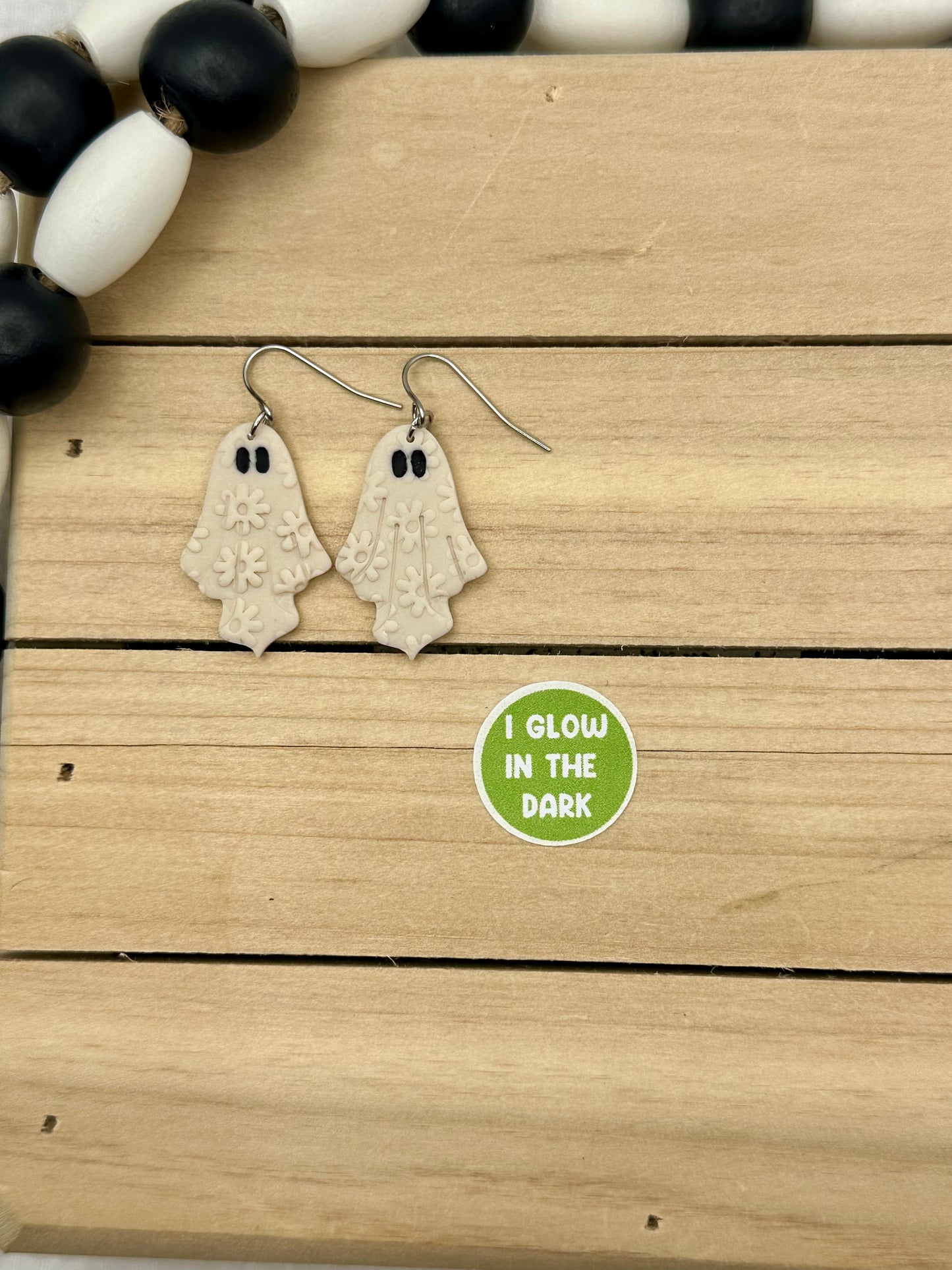 Glowing Ghost Dangles